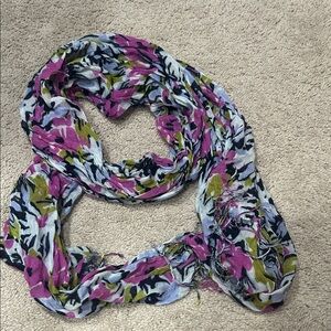 Floral scarf
